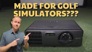 THE COMPLETE Golf Simulator Projector: BenQ AH700ST Review