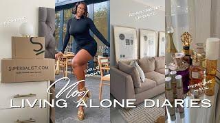 LIVING ALONE DIARIES EP:1 | APARTMENT UPDATES + SHOPPING + DEEP CLEAN + GIRL NIGHT OUT & MORE