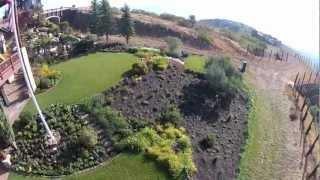 Deer Valley, Utah, Deer Crest Estates, Summit View's Best Garden, HD Aerial Video BEF