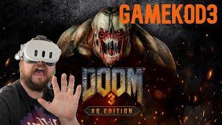 Playing Doom 3 in VR on the Meta Quest 3 | I Definitely Don't Jump