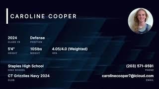 Caroline Cooper Fall 2020 Highlights with Agility & Footwork