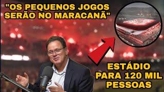 RODRIGO DUNSHEE FALA SOBRE FATURAMENTO E O ESTÁDIO DO FLAMENGO