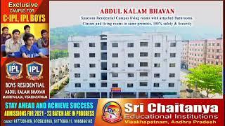 Sri Chaitanya Educational Institutions Visakhapatnam Andhra pradesh  Abdul Kalam Bhavan campus