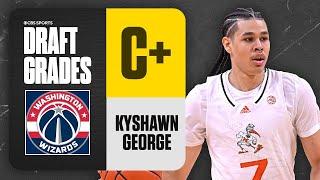 Kyshawn George Selected No. 24 Overall by Washington Wizards | 2024 NBA Draft Grades | CBS Sports