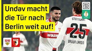 VfB Stuttgart - FC Augsburg | Viertelfinale | DFB-Pokal | DAZN Highlights