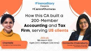 How this CA built an outsourcing Accounting and Tax Firm, serving US clients