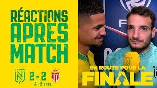 FC Nantes - AS Monaco : la réaction des joueurs