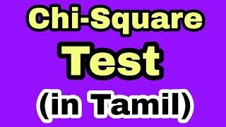 Chi Square Test | Statistics | In Tamil | Bhargavi | Subject 360