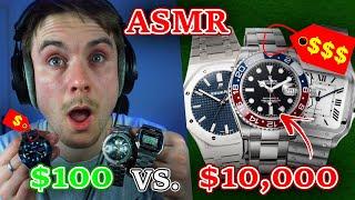 CHEAP vs. EXPENSIVE WATCHES!! (ASMR Alternatives - Whispered UK Accent)