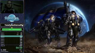 StarCraft (Remastered) Terran Campaign in 1:19:02