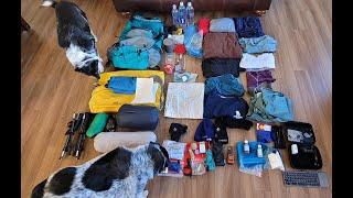 My Appalachian Trail 2022 thru hike gear list (dogs not included)