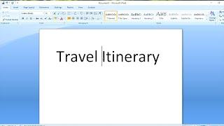 How to Make Travel Itinerary in Hindi