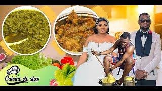 Cuisine ‍ Congolaise : GUECHO ROCAMBOLE AVEC SA FEMME BA LAMBELI BISO PONDU YA NGUBA NA SOSO 