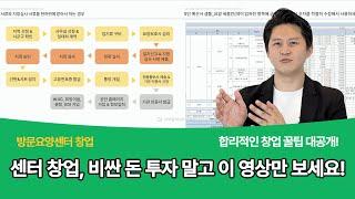 [방문요양센터 창업] 센터 창업? 이것만 있으면 셀프 창업&운영 가능!