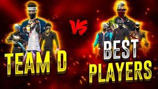 Team D Vs Team D Best Players || 4 Vs 4 Insane Battle  || D YAHI