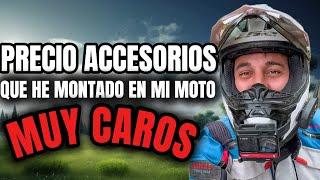 #1 ¿Cuanto CUESTANlos ACCESORIOS en una moto trail? | MUNDO BIG TRAIL