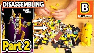 LEGO Fortnite Peely Bone 77072 - ASMR Disassembling + Chill Lo-Fi Hip-Hop - PART 2/3