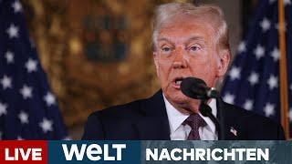 USA: DONALD TRUMP poltert wegen NATO-Ausgaben gegen Europa - SPD: "völliger Irrsinn!" | WELT LIVE