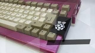 Modded Amiga 600 Raspberry Pi & Keyrah