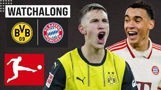 Watchalong: Bor. Dortmund - FC Bayern | Bundesliga