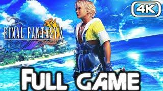 FINAL FANTASY X REMASTERED Gameplay Walkthrough FULL GAME (4K ULTRA HD) No Commentary