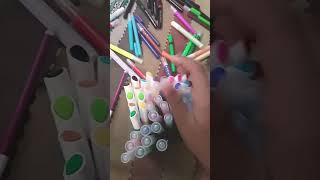 Organizing sketchpens #diy #craftee #craftersmind. #ar   #crafters#ganesha