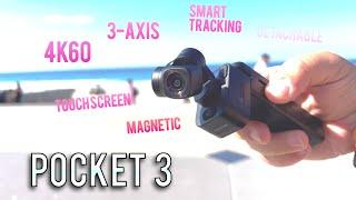 Pocket 3... Detachable 4k Camera with Gimbal and MORE