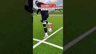 SO LERNT IHR DEN THIAGO FLICK!️ #fussball #tipps #tricks #tutorial #shorts