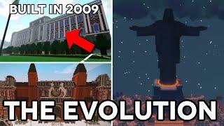 The Evolution of Minecraft Building