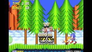 Sonic the Hedgehog 02 (Sega GS) Part 010: Inside Emerald Zone, and Big Wood.
