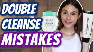 How to double cleanse| COMMON MISTAKES | Dr Dray