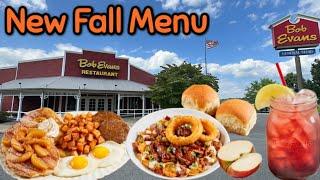 Bob Evans Restaurant NEW Fall Breakfast & Dinner Menu