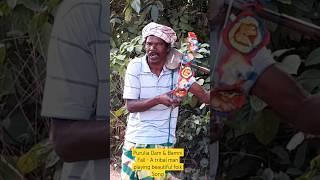 Purulia Hill- local tribal man playing beautiful folk song #vlogvideos #Puruliadam #Bamnifall #viral