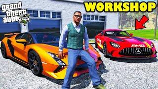 Franklin Bought Ultra Luxury And Most Expensive Supercars In His Workshop GTA 5