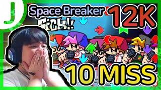 [J/FNF 12K] (WORLD RECORD) Space Breaker 88% 10 MISS!!!!!! || 2 Shaggy X 2 Matt VS 6 BFs