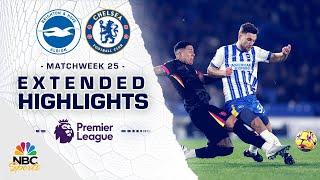 Brighton v. Chelsea | PREMIER LEAGUE HIGHLIGHTS | 2/14/2025 | NBC Sports