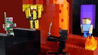 LEGO Minecraft Nether | Custom Mob Display