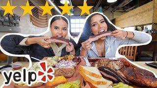 Eating at the Best Reviewed BBQ Restaurant in My City (5 stars)