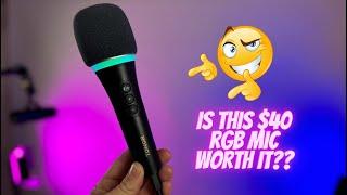 TONOR TD310+ RGB Dynamic Microphone - Only $46!!! Is it worth it??