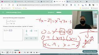 ALEKS Initial Knowledge Check - ALGEBRA - Brief Tutorial Included!