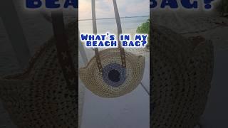 Checkout what's in my beach bag! ️