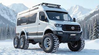 2025 Toyota Camping Van – The Ultimate Home on Wheels! Must-See Features!"