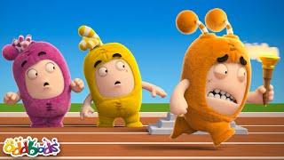 Oddlympic Torch! | 4 HOUR! | BEST Oddbods Full Episode Marathon | 2024 Funny Cartoons