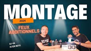 Montage des feux additionnels moto leds IXTEM SLI-04