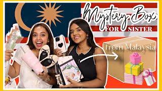 I got my Sister a Mystery Box from Malaysia ft @Gopali  | ‍️