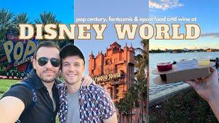 Disney Check-in Day! | Pop Century, Fantasmic and Food and Wine  | Disney World October 2023