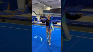 Tentativi di GINNASTICA RITMICA. ️  @Agiurgiualex