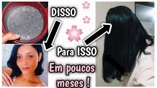 ESSE CO-WASH fará seu cabelo sair do ombro para o meio das costas em pouco tempo !