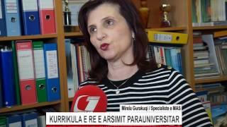 KURRIKULA E RE E ARSIMIT PARAUNIVERSITAR