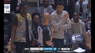 Giannis Lets Richard Jefferson Know About His Referee Skills | Your Refing Like Mark Davis And Sh*t